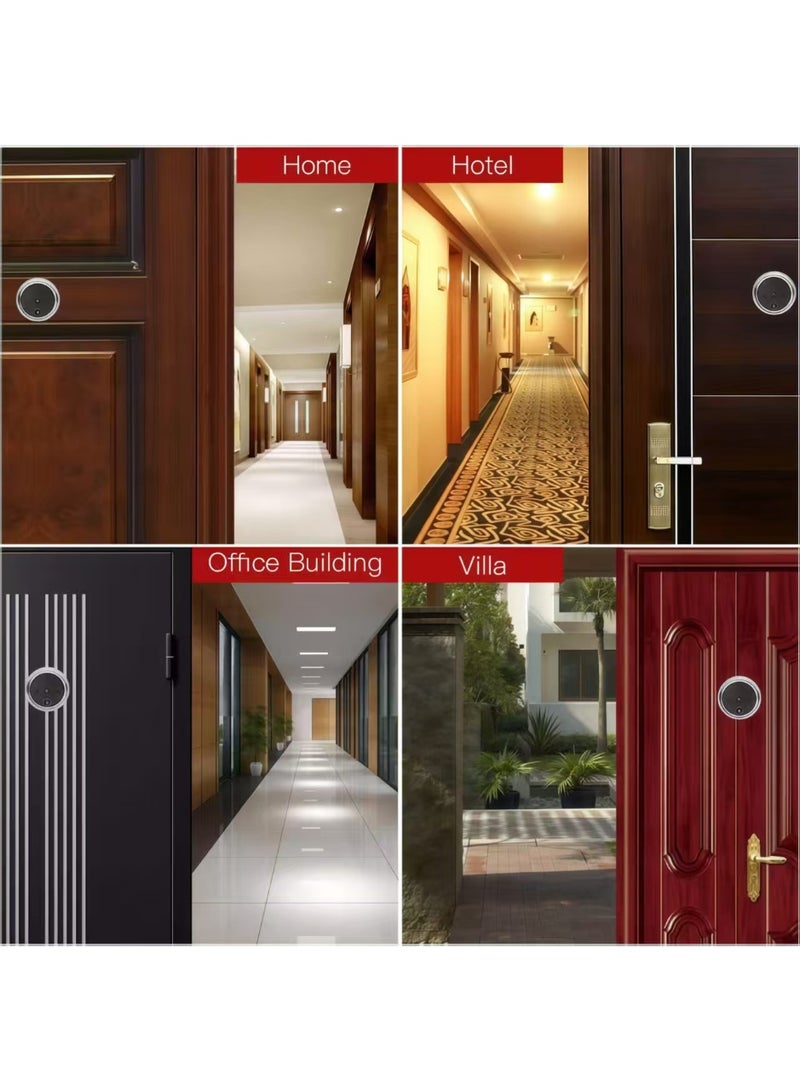 3" LCD Screen Digital Door Camera Electronic Door Viewer Bell IR Night vison Door Peephole Camera Photo Recording 120 degrees Wide View Angle - Image 5